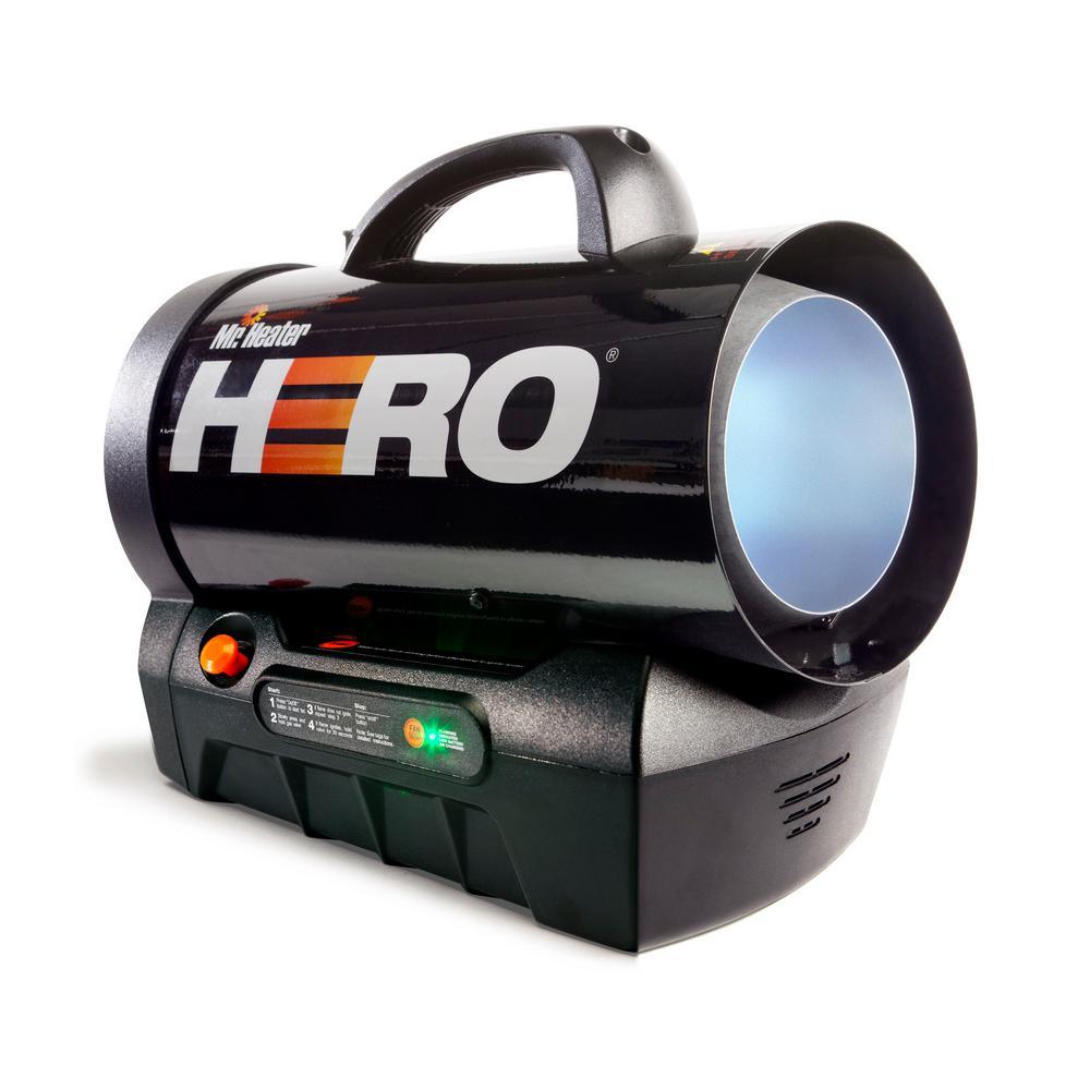 35,000 BTU Forced Air Propane Hero Heater - Super Arbor