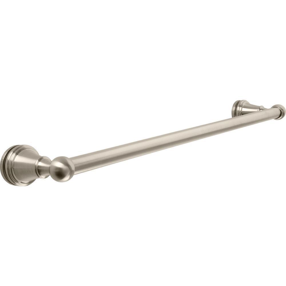 Crestfield 60 in. x 58-1/8 in. Traditional Semi-Frameless Sliding Bathtub Door in Bronze and 1/4 in. (6mm) Niebla Glass - Super Arbor