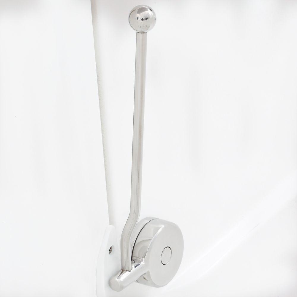Builder's Choice 53 in. Right Drain Quick Fill Walk-In Soaking Bath Tub in White - Super Arbor