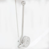 Builder's Choice 53 in. Right Drain Quick Fill Walk-In Soaking Bath Tub in White - Super Arbor