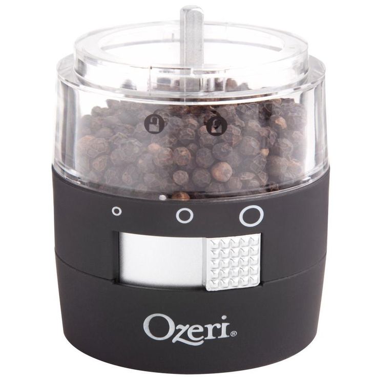 Savore Soft Touch Electric Pepper Mill and Grinder