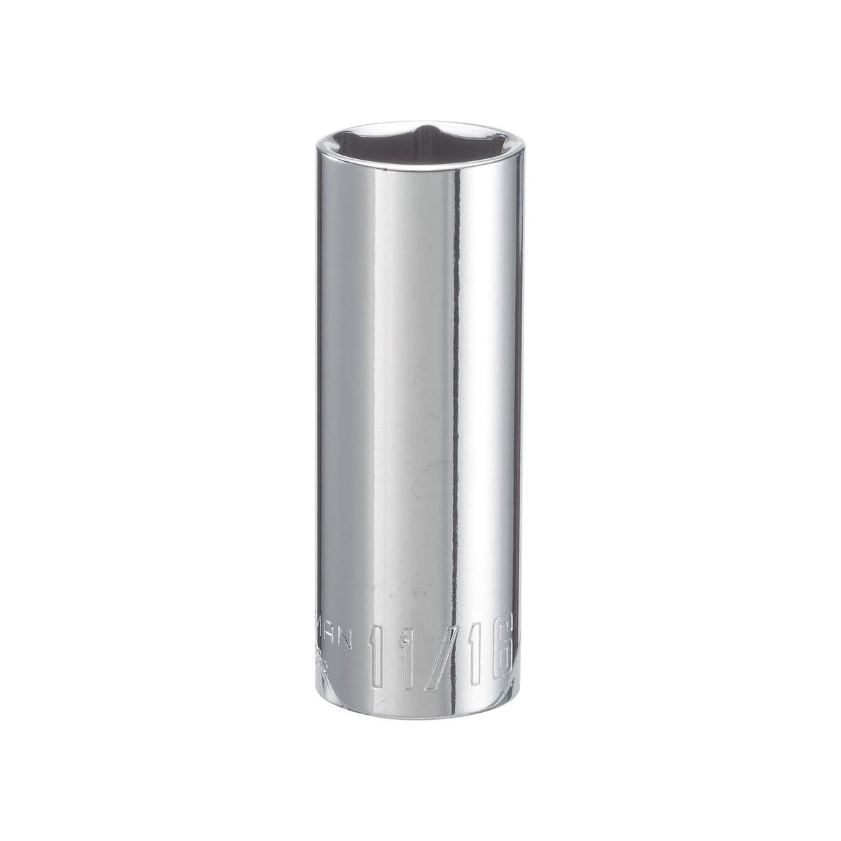 Craftsman 11/16 in. SAE 6 Point Deep Socket - 3/8 in. Drive