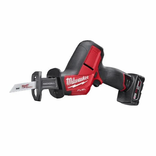 Milwaukee M12 FUEL 12-Volt Brushless Cordless HACKZALL Reciprocating Saw Kit with XC High Output 5.0Ah Battery