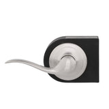 Tustin Satin Nickel Left-Handed Half-Dummy Door Lever with Microban Antimicrobial Technology - Super Arbor
