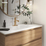Genta Single Hole Single Handle Bathroom Faucet in Bronze Gold (2-pack)