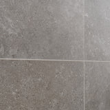 Lux Tile New Rock Fossil Dark Gray 12x24 Matte Porcelain Tile