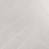Lux Tile New Rock Perla White 4x21 Chevron Matte Porcelain Tile