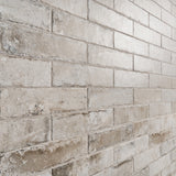 Seville Efeso Gray 3x12 Porcelain Subway Tile - Travertine Look