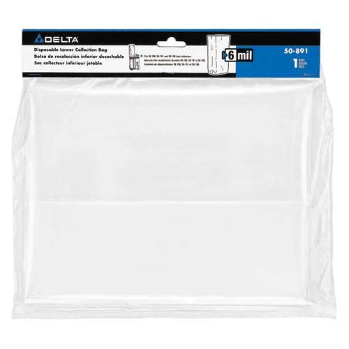 DELTA Lower Collection Bag, 6 mil Disposable Replacement (Model 50-891)