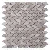 Apollo Tile (Sample) Sparta Wooden Beige 4-in x 4-in Polished Marble Wood Look Floor and Wall Tile
