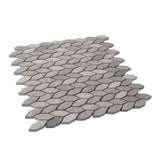 Apollo Tile (Sample) Sparta Wooden Beige 4-in x 4-in Polished Marble Wood Look Floor and Wall Tile