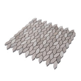 Apollo Tile (Sample) Sparta Wooden Beige 4-in x 4-in Polished Marble Wood Look Floor and Wall Tile