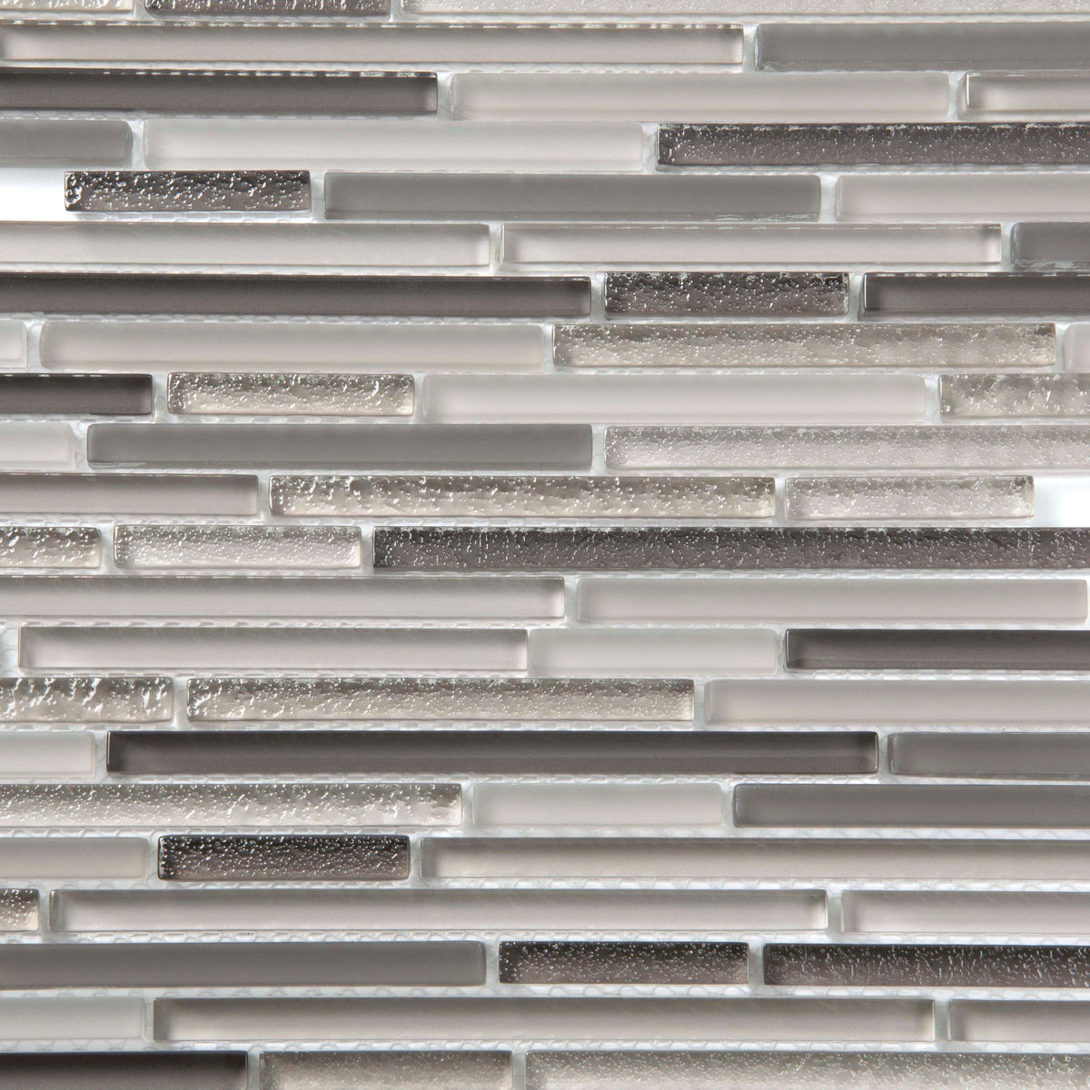 Apollo Tile (Sample) Waterfall Beige and Gray 4-in x 4-in Multi-finish Marble Linear Marble Look Floor and Wall Tile