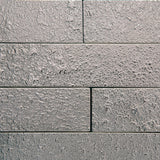 Apollo Tile (Sample) Metropolis Black 2-in x 8-in Polished Glass Subway Wall Tile
