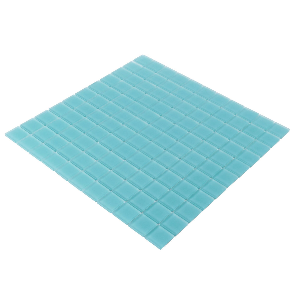 Apollo Tile (Sample) Floor and Wall Tile Turkish Blue 4-in x 6-in Matte Glass Uniform Squares Floor and Wall Tile