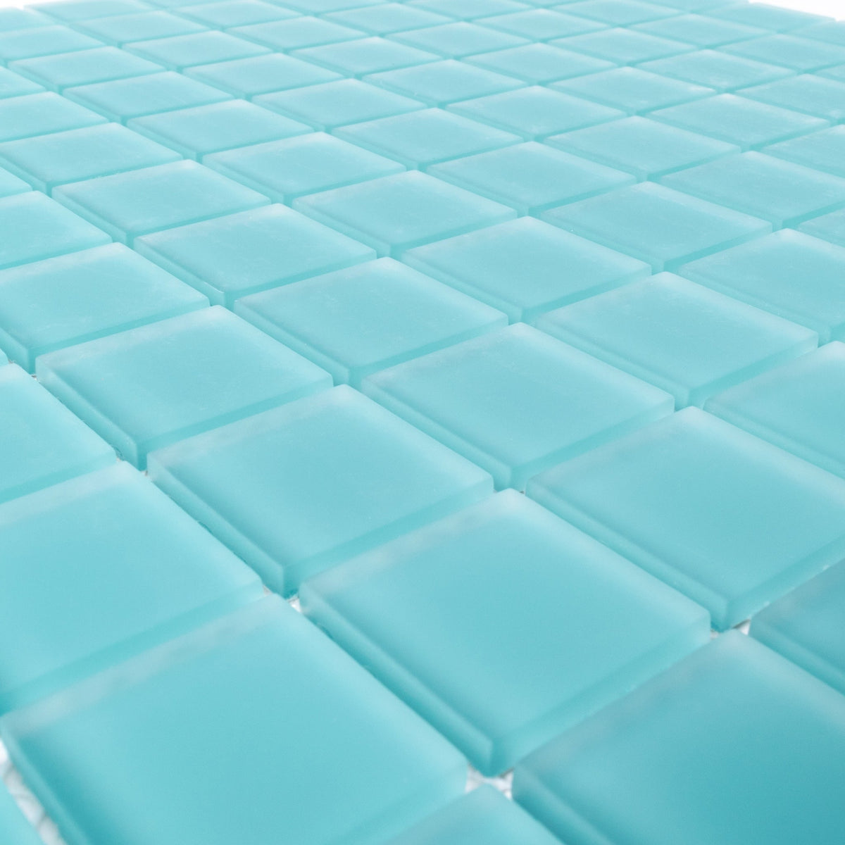 Apollo Tile (Sample) Floor and Wall Tile Turkish Blue 4-in x 6-in Matte Glass Uniform Squares Floor and Wall Tile