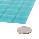 Apollo Tile (Sample) Floor and Wall Tile Turkish Blue 4-in x 6-in Matte Glass Uniform Squares Floor and Wall Tile