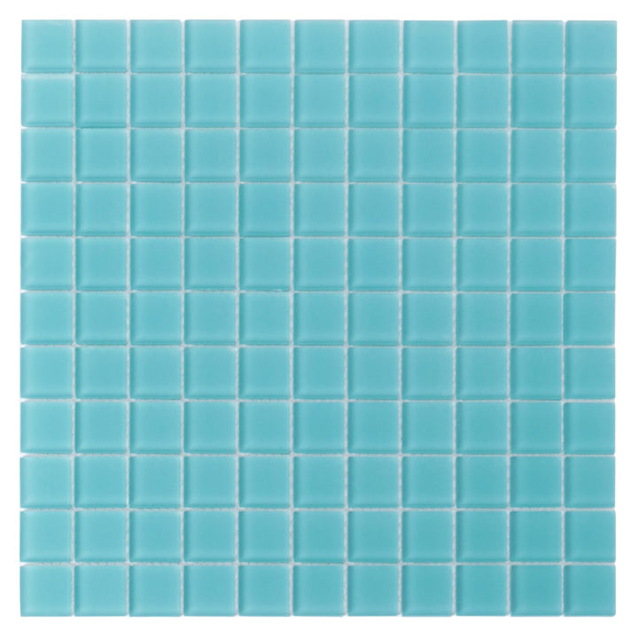 Apollo Tile (Sample) Floor and Wall Tile Turkish Blue 4-in x 6-in Matte Glass Uniform Squares Floor and Wall Tile