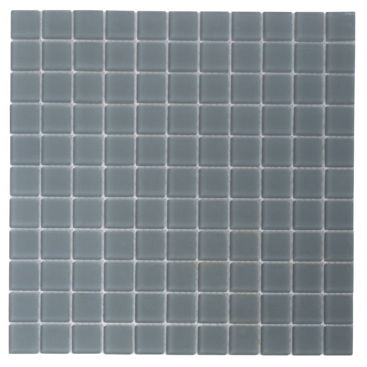 Apollo Tile (Sample) Floor and Wall Tile Ash Gray 4-in x 4-in Matte Glass Uniform Squares Floor and Wall Tile