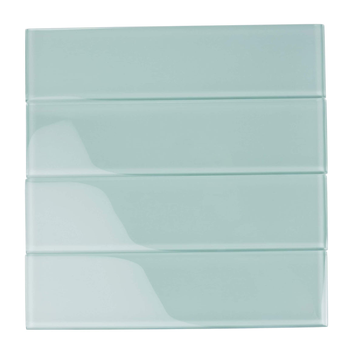 Apollo Tile Colorway Cadet Blue 3-in x 12-in Glossy Glass Brick Subway Wall Tile (5-sq. ft/ Carton)