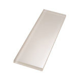 Apollo Tile (Sample) Wall Tile Abalone Gray 3-in x 12-in Glossy Glass Brick Subway Wall Tile