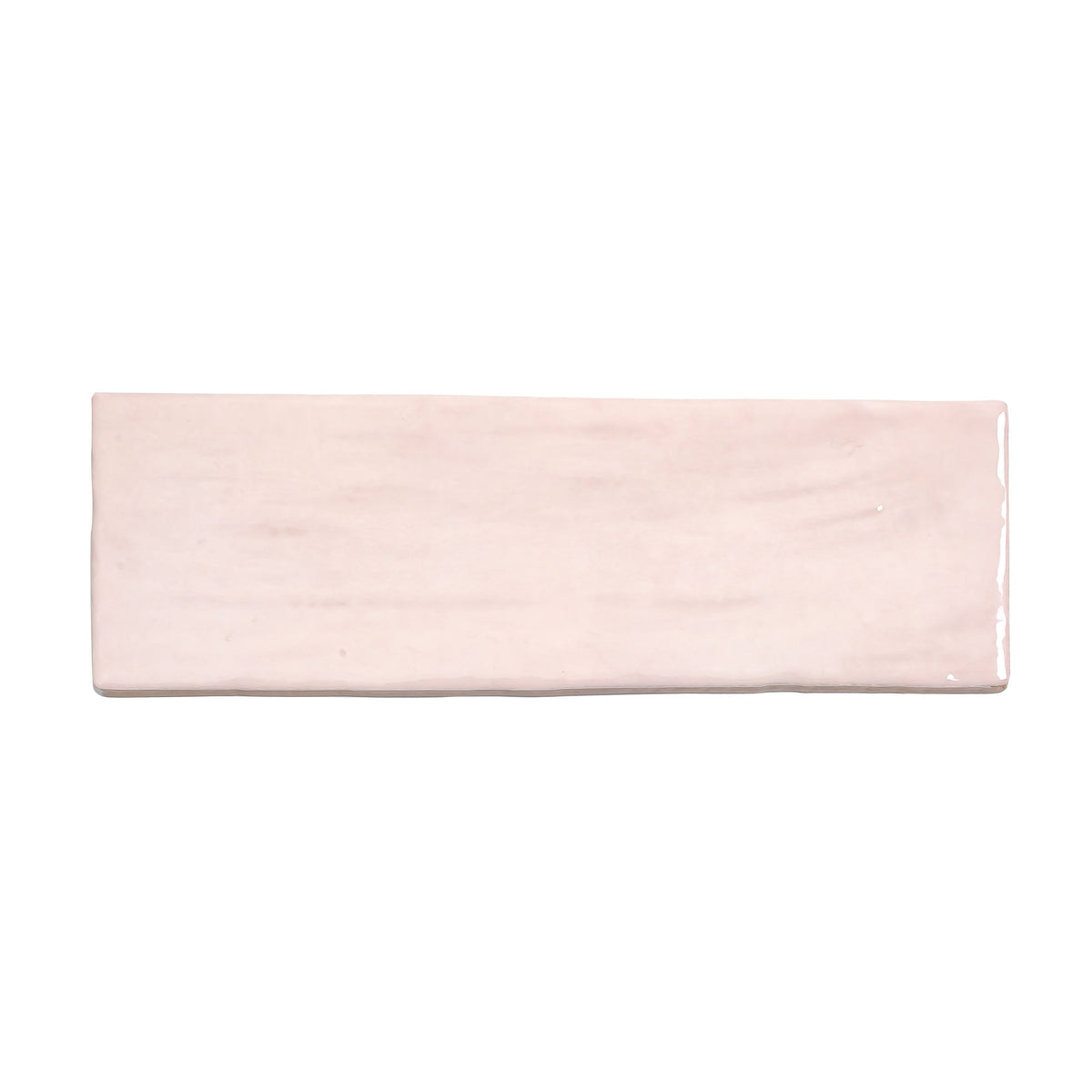 Apollo Tile (Sample) Duchess Pink 2-1/2-in x 8-in Glossy Ceramic Wall Tile