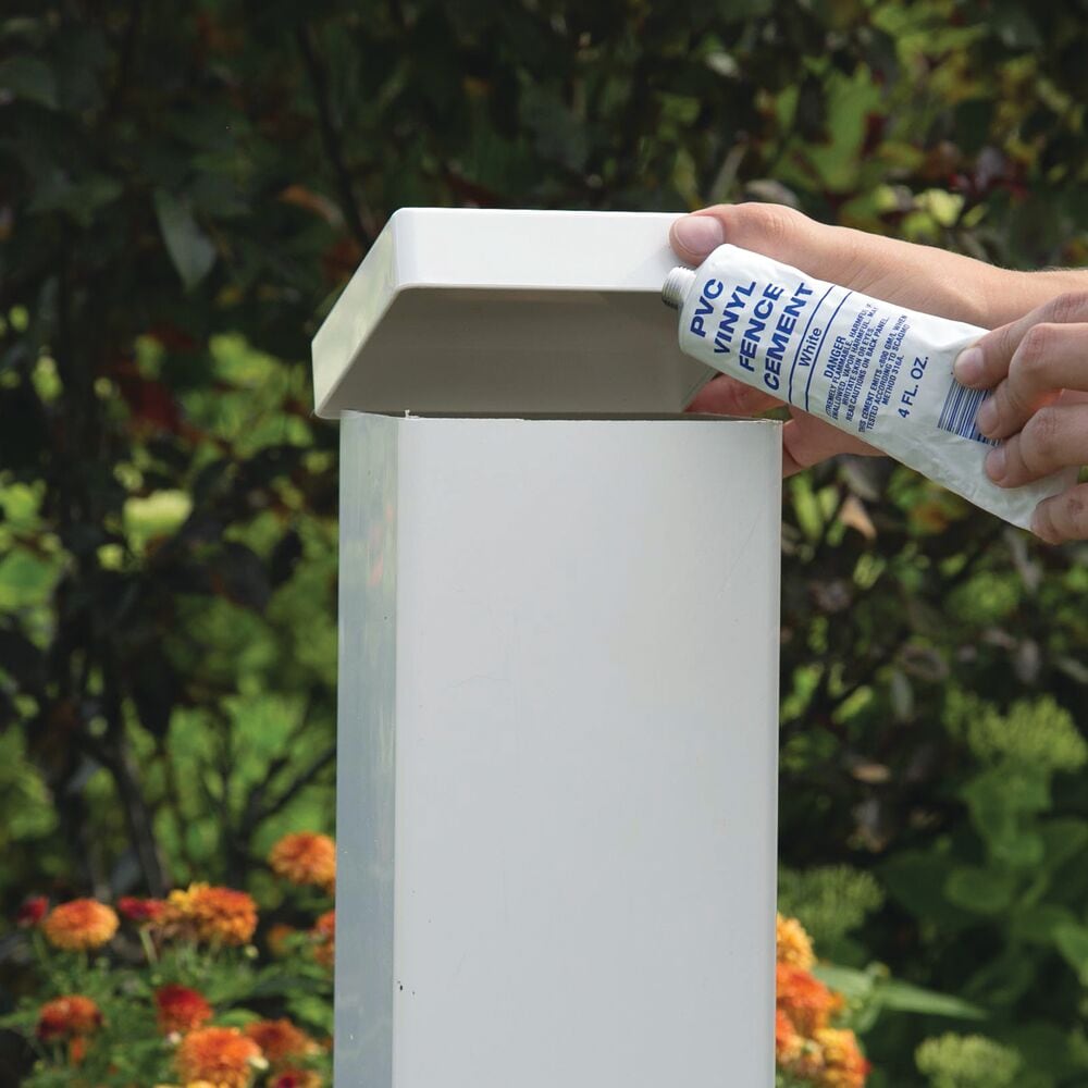 Freedom 6.375-in Clear PVC Vinyl Cement For Vinyl Fence