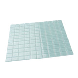 Apollo Tile (Sample) Floor and Wall Tile Cadet Blue 4-in x 4-in Glossy Glass Uniform Squares Floor and Wall Tile