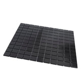 Apollo Tile (Sample) Floor and Wall Tile Black 4-in x 4-in Glossy Glass Uniform Squares Floor and Wall Tile