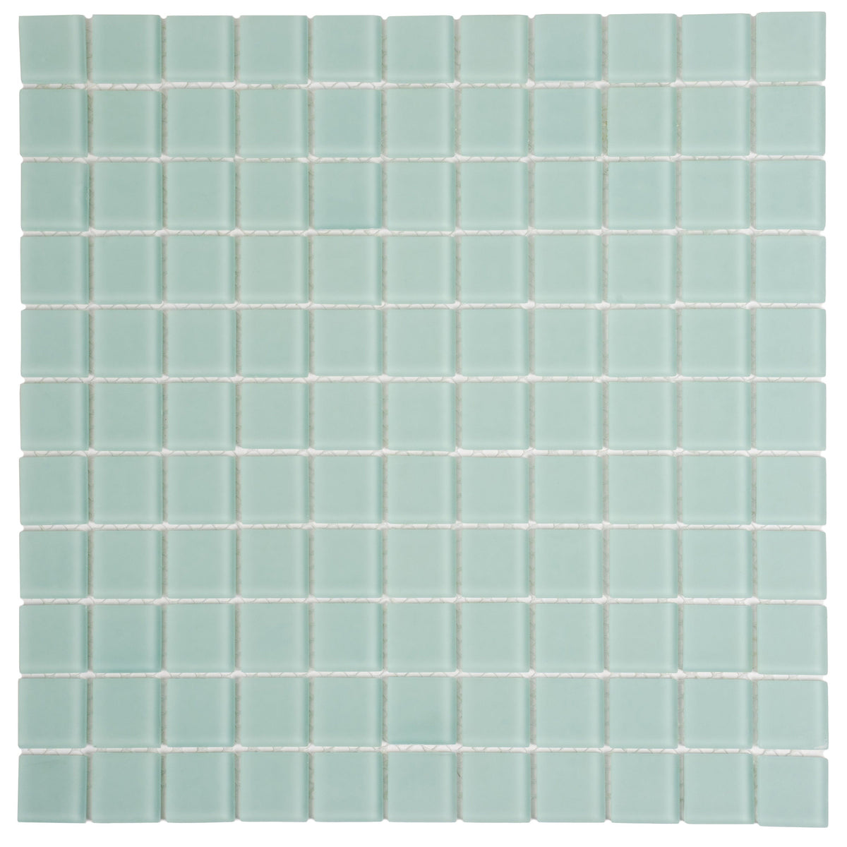 Apollo Tile (Sample) Floor and Wall Tile Cadet Blue 4-in x 4-in Matte Glass Uniform Squares Floor and Wall Tile
