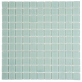 Apollo Tile (Sample) Floor and Wall Tile Cadet Blue 4-in x 4-in Matte Glass Uniform Squares Floor and Wall Tile
