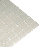 Apollo Tile (Sample) Floor and Wall Tile Abalone Gray 4-in x 4-in Matte Glass Uniform Squares Floor and Wall Tile