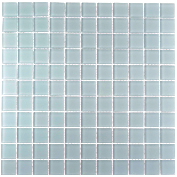 Apollo Tile (Sample) Floor and Wall Tile Stone Gray 4-in x 4-in Matte Glass Uniform Squares Mosaic Floor and Wall Tile