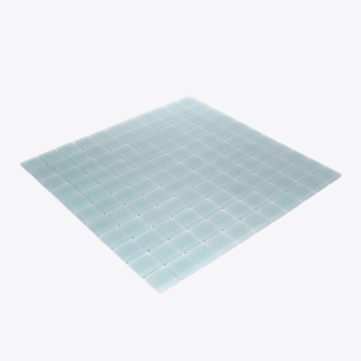 Apollo Tile (Sample) Floor and Wall Tile Stone Gray 4-in x 4-in Matte Glass Uniform Squares Mosaic Floor and Wall Tile