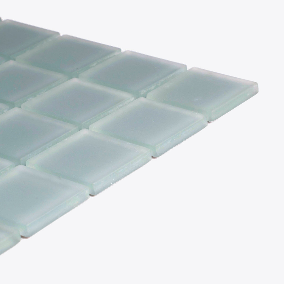 Apollo Tile (Sample) Floor and Wall Tile Stone Gray 4-in x 4-in Matte Glass Uniform Squares Mosaic Floor and Wall Tile