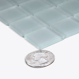 Apollo Tile (Sample) Floor and Wall Tile Stone Gray 4-in x 4-in Matte Glass Uniform Squares Mosaic Floor and Wall Tile