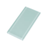 Apollo Tile (Sample) Wall Tile Cadet Blue 3-in x 6-in Glossy Glass Brick Subway Wall Tile