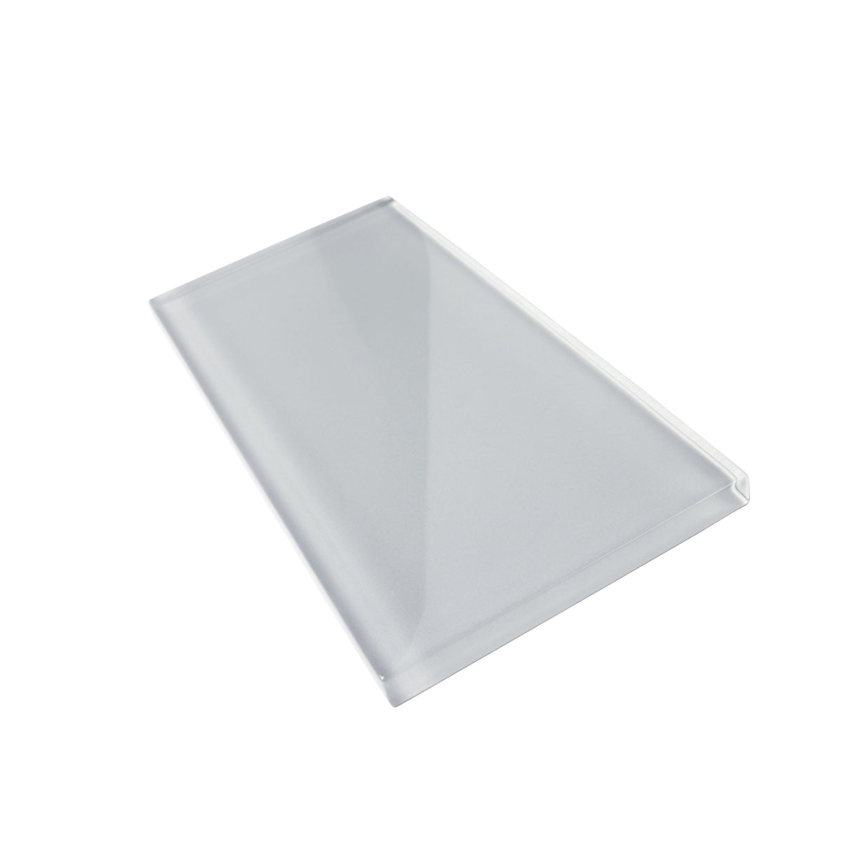 Apollo Tile (Sample) Blue 3-in x 6-in Glossy Glass Brick Subway Floor and Wall Tile