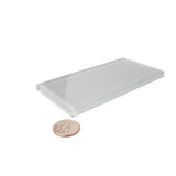 Apollo Tile (Sample) Blue 3-in x 6-in Glossy Glass Brick Subway Floor and Wall Tile