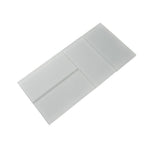 Apollo Tile (Sample) Blue 3-in x 6-in Matte Glass Brick Subway Floor and Wall Tile