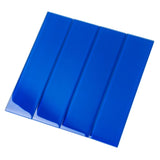 Apollo Tile (Sample) Wall Tile Royal Blue 3-in x 12-in Glossy Glass Brick Subway Wall Tile