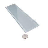 Apollo Tile (Sample) Blue 3-in x 12-in Polished Glass Floor and Wall Tile