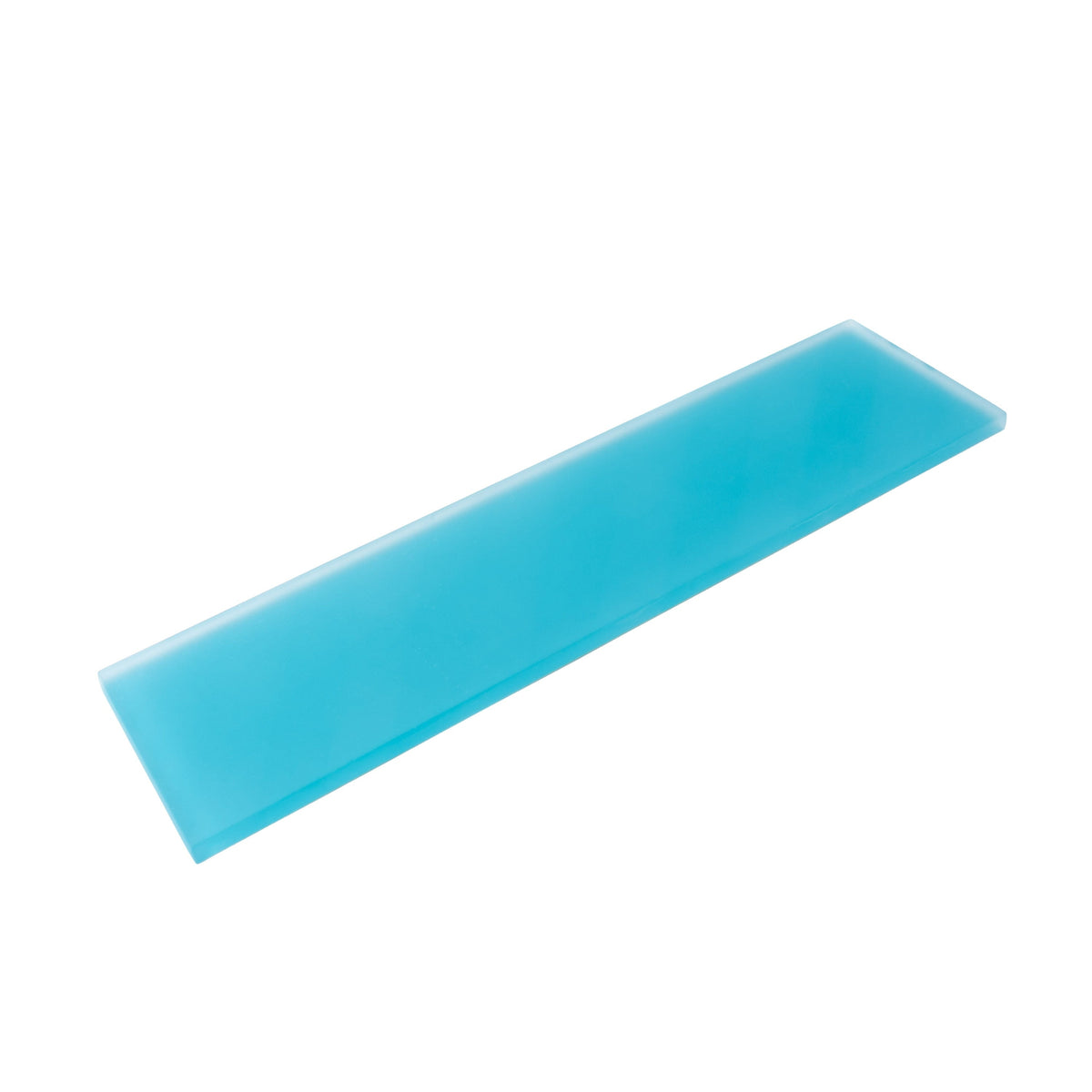 Apollo Tile (Sample) Wall Tile Cerulean Blue 3-in x 12-in Matte Glass Brick Subway Wall Tile