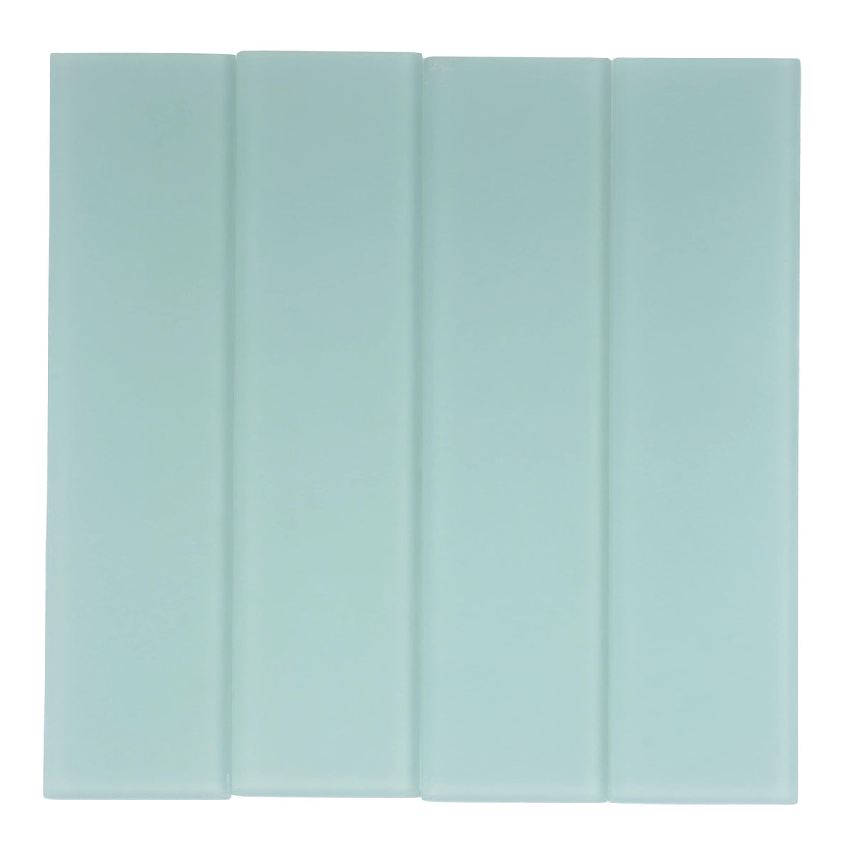 Apollo Tile (Sample) Wall Tile Cadet Blue 3-in x 12-in Matte Glass Brick Subway Wall Tile