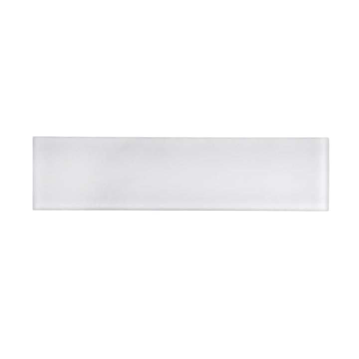 Apollo Tile (Sample) White 3-in x 12-in Matte Glass Floor and Wall Tile