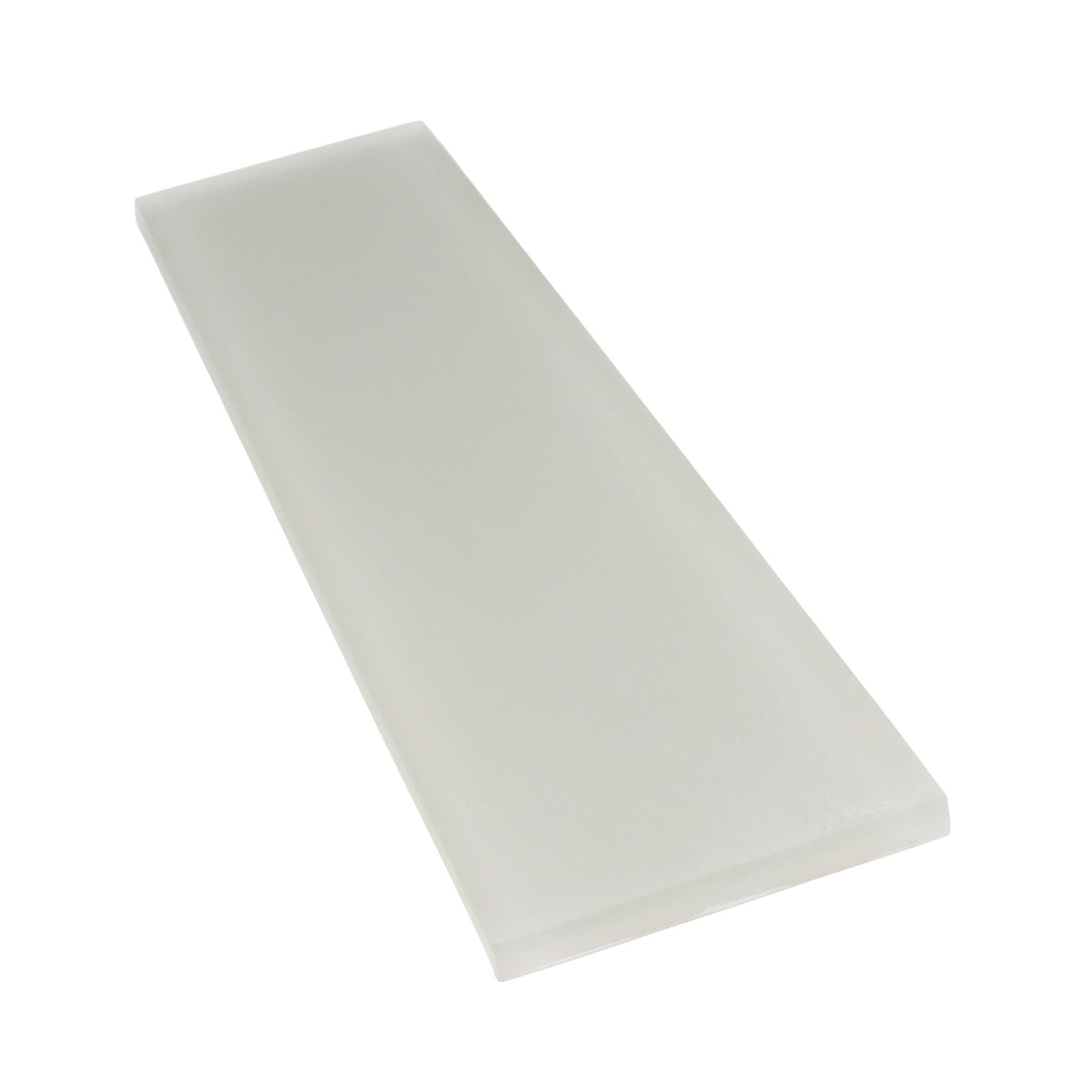 Apollo Tile (Sample) Wall Tile Abalone Gray 3-in x 12-in Matte Glass Brick Subway Wall Tile