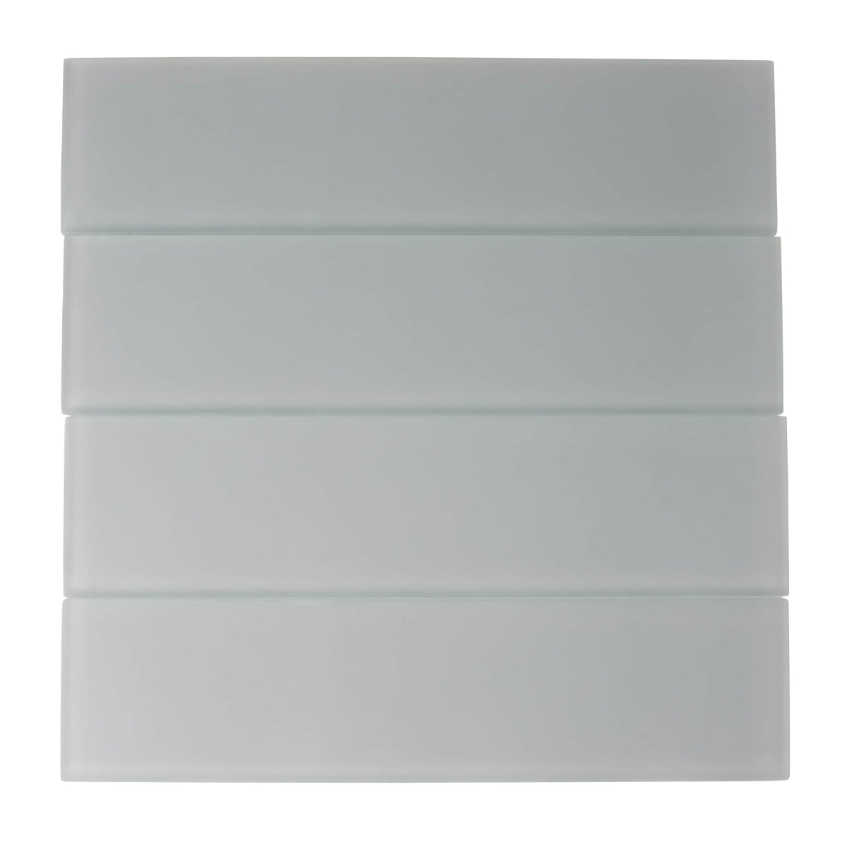 Apollo Tile (Sample) Blue 3-in x 12-in Matte Glass Brick Subway Floor and Wall Tile