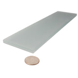 Apollo Tile (Sample) Blue 3-in x 12-in Matte Glass Brick Subway Floor and Wall Tile