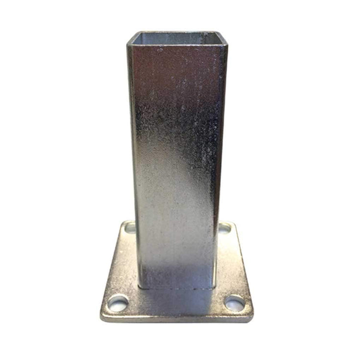 Pylex Spybase 2-in Zinc Plated Steel Post Insert For Metal Fence 6-Pack