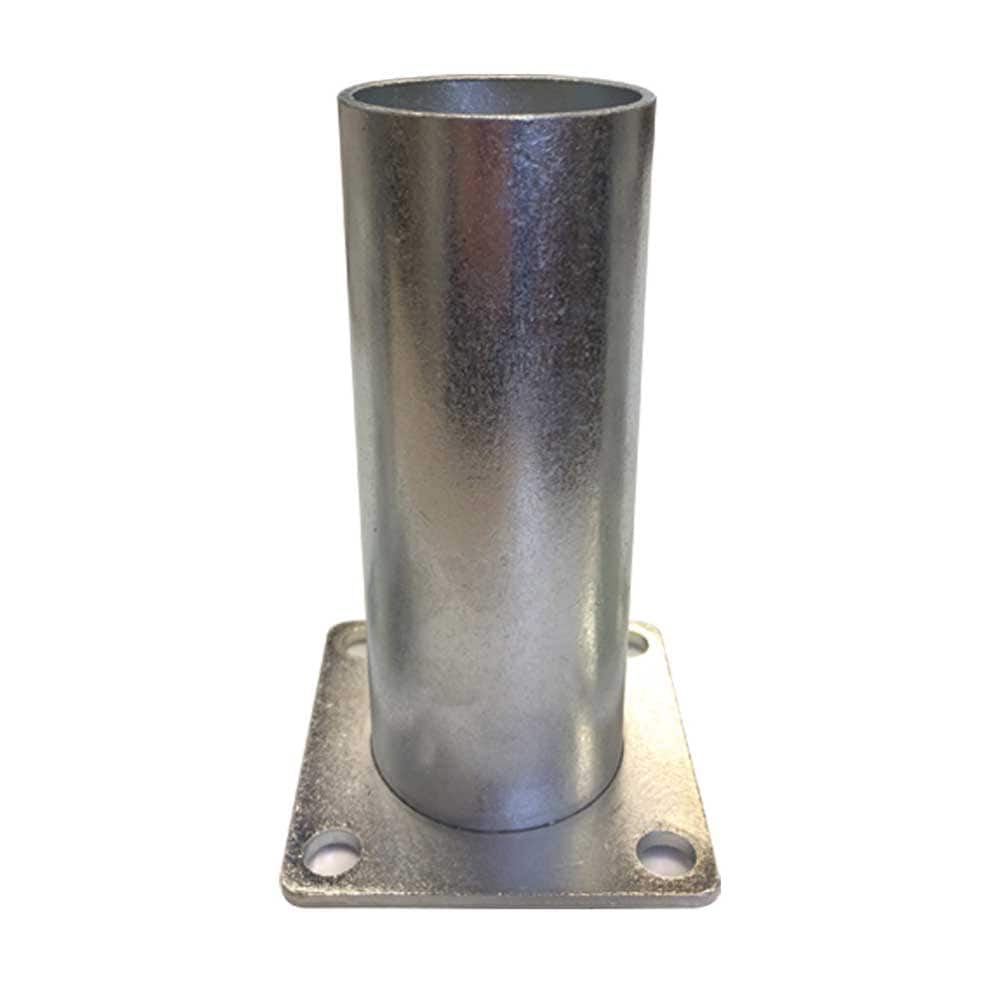 Pylex Spybase 2.38-in Zinc Plated Steel Post Insert For Metal Fence 6-Pack